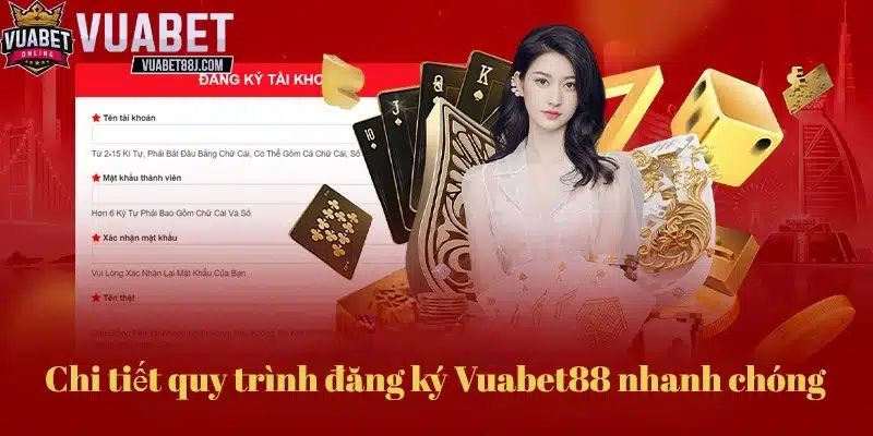 Đăng ký vuabet88 trong 3 bước thực hiện nhanh chóng