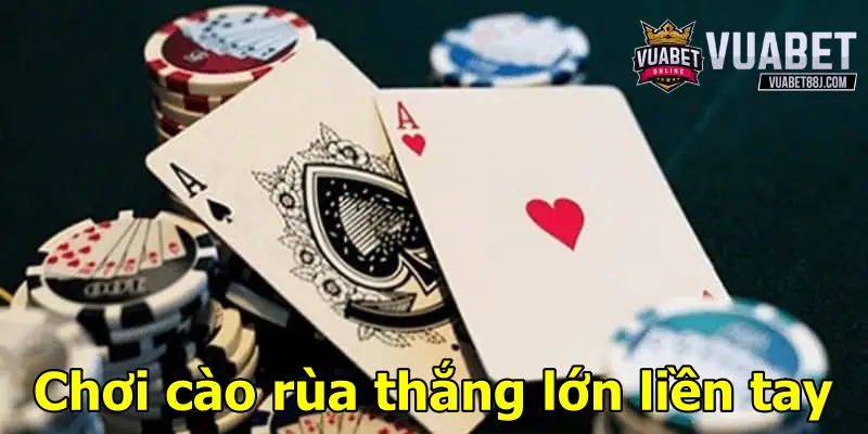Chơi cào rùa thắng lớn liền tay